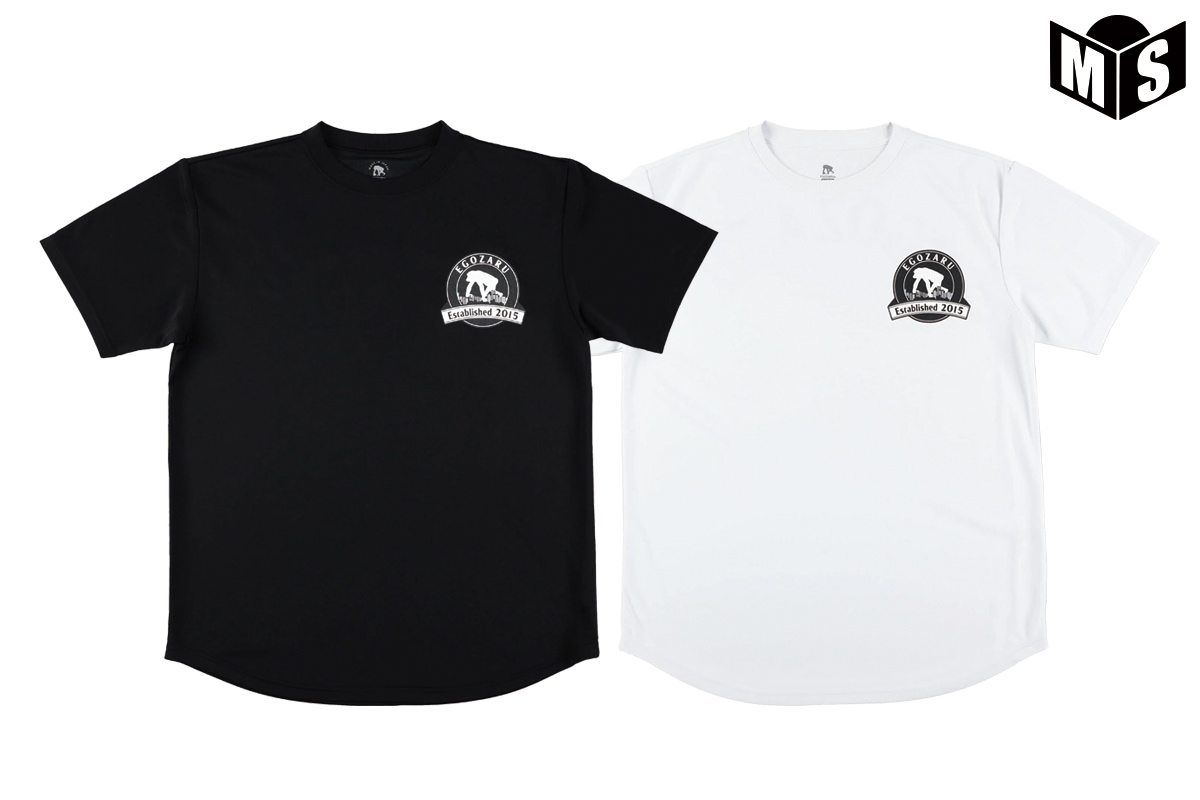 【新品・未使用】エゴザル　Tシャツ　Sサイズ　２枚セット　バスケットブランド サークルエンブレム Tシャツ エゴザル 【EZST-S2409】 バスケ t