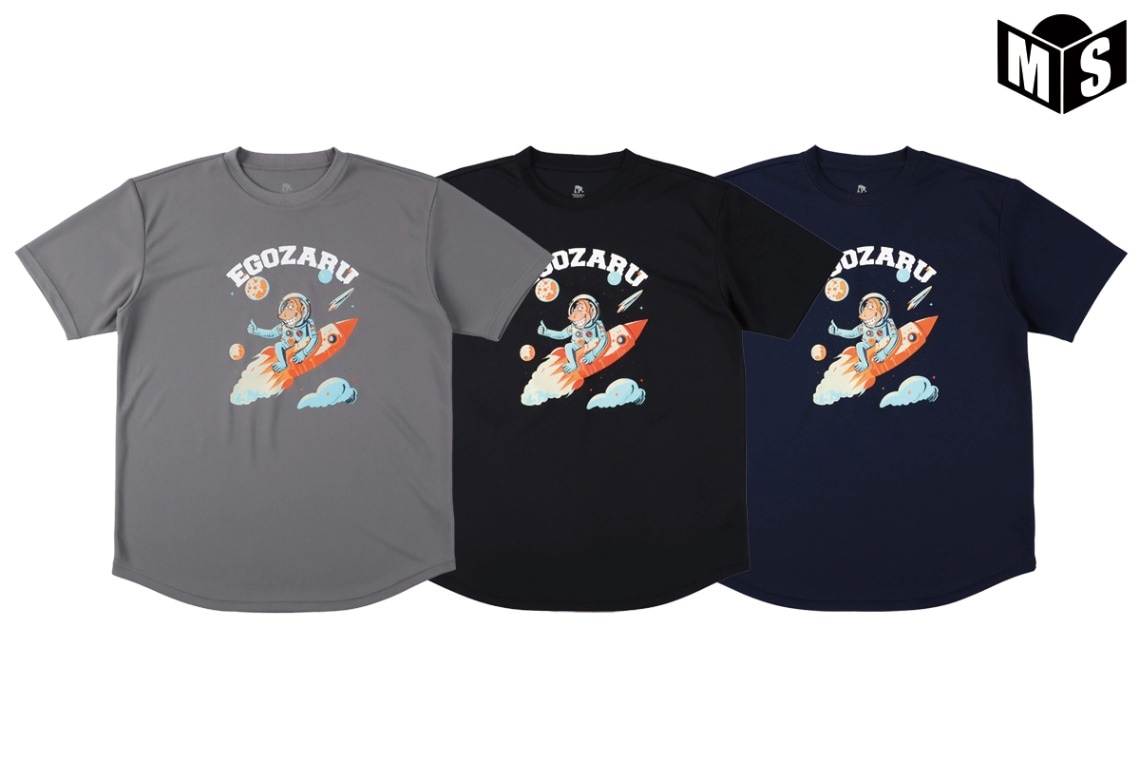 スペース マイキー Tシャツ エゴザル 【EZST-S2426】 バスケ tシャツ