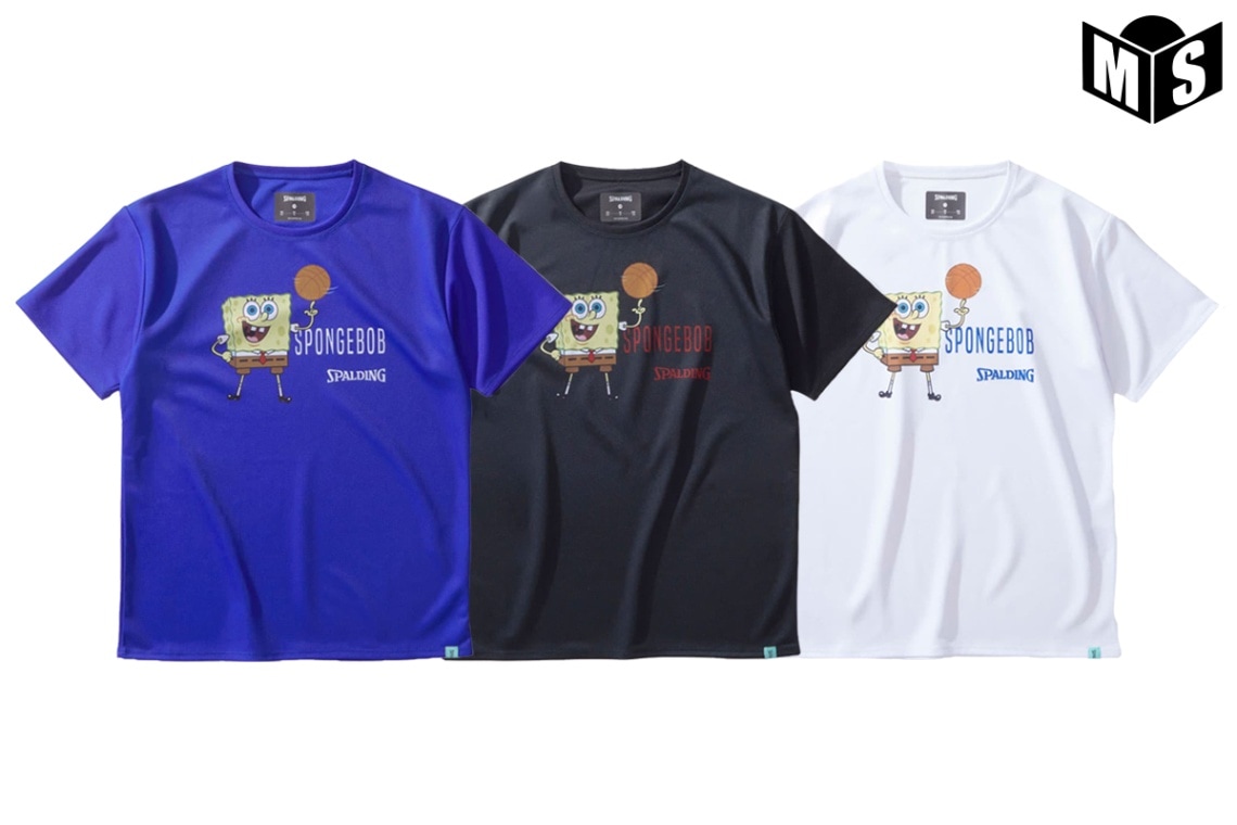 スポンジ・ボブスピニング バスケットボール ジュニアTシャツ