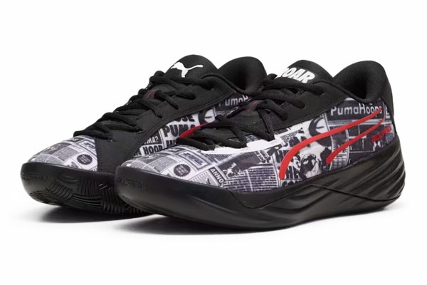 Puma All Pro バスケットシューズ 紫/黒/赤 プーマ PUMA PUMA ALL-PRO NITRO（PUMAオール-プロ ニトロ） （TEAM