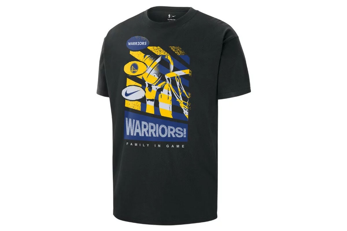 NBA ゴールデンステート ウォリアーズ コートサイドTシャツ ナイキ 【HF1659-010】 バスケ tシャツ 半袖 2024/9/27