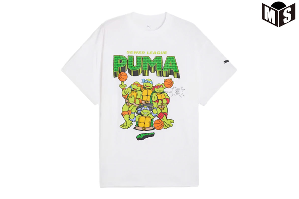 HOOPS x TMNT Tシャツ プーマ 【630929-01】 バスケ tシャツ HOOPS x TMNT Tシャツ プーマ 【630929-01】 バスケ tシャツ