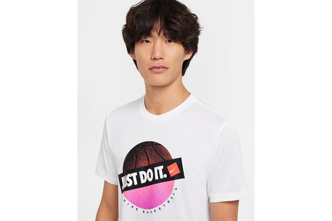 Dri-FIT バスケットボール Tシャツ ナイキ 【HF6204-100】 バスケ 半袖 tシャツ 2025/1/21