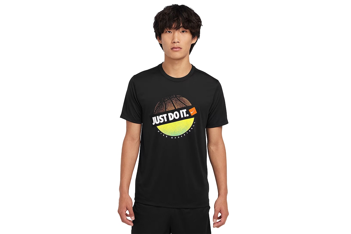 Dri-FIT バスケットボール Tシャツ ナイキ 【HF6204-010】 バスケ 半袖 tシャツ 2025/1/21