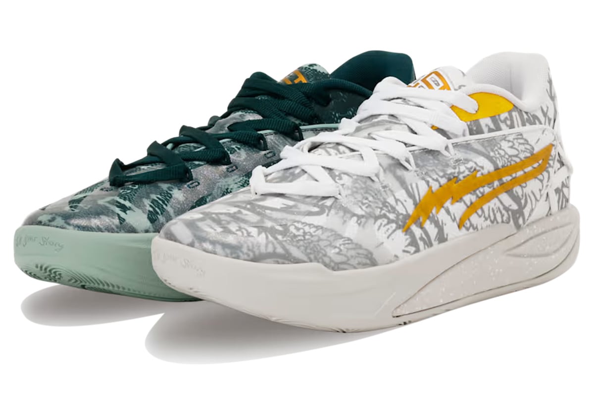 シューズ(男性用) PUMA STEWIE 4 PRISM PUMA STEWIE 4 PRISM PUMA WHITE-LIGHT AQUA（プーマ スティー