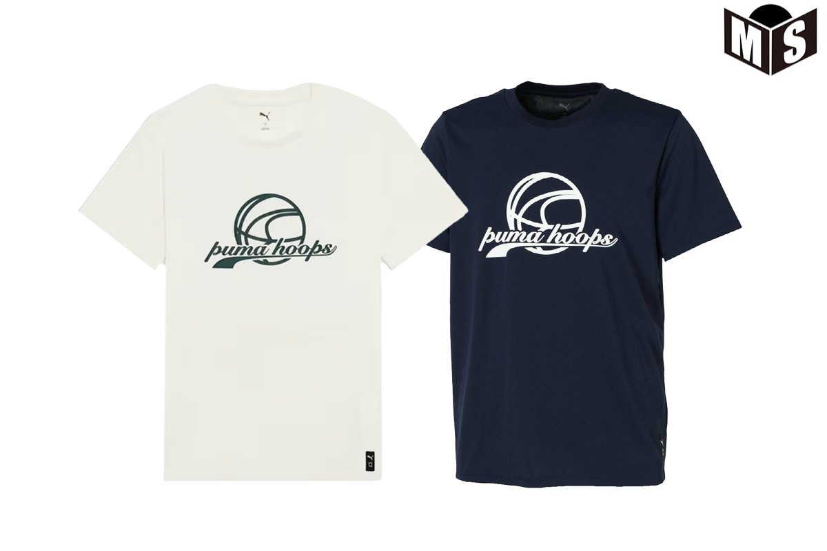HOOPSグラフィック半袖 Tシャツ プーマ 【633378】 バスケ tシャツ 半袖 2025/8/15