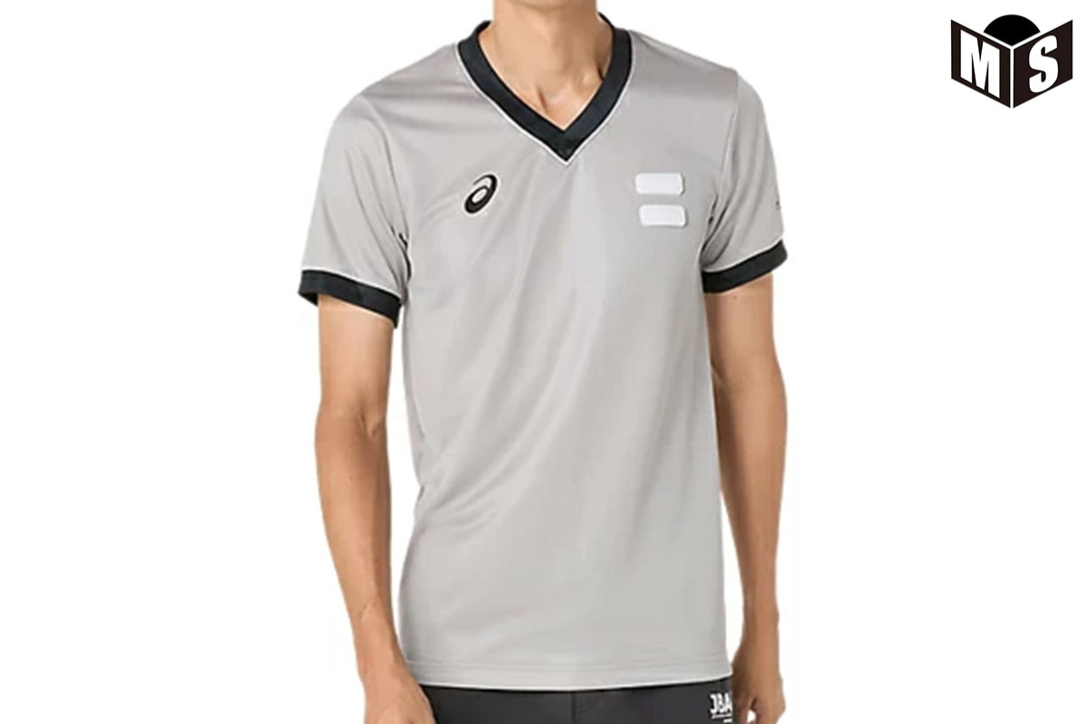 asics ポロシャツ 公式審判用 JBA認定］レフリーシャツ アシックス 【2063A421】 バスケ 審判