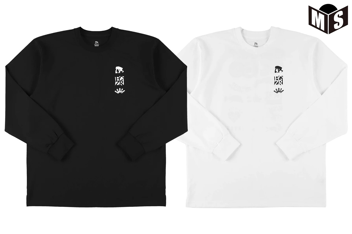 BIGシルエット オリエンタルロゴ ロングスリーブTシャツ エゴザル