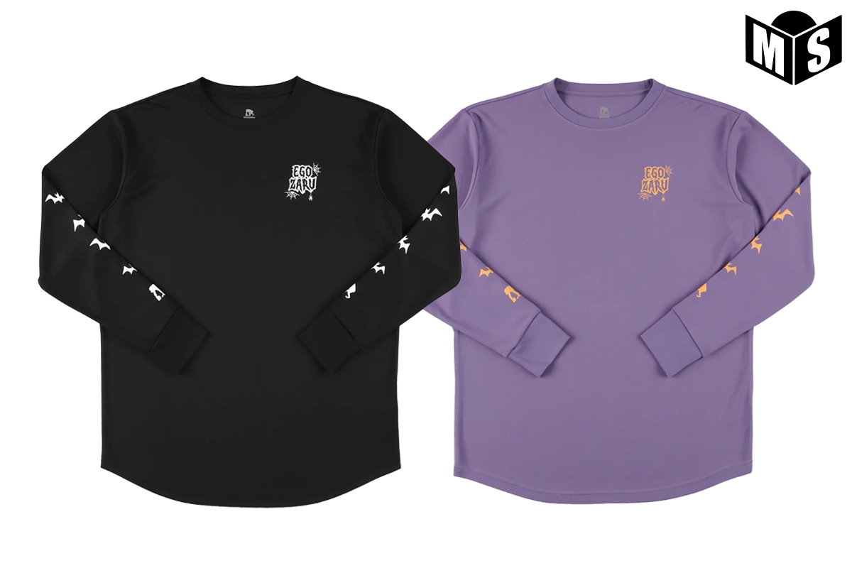 ホラーロゴ ロングスリーブTシャツ エゴザル 【EZFW25ULS025】 バスケ