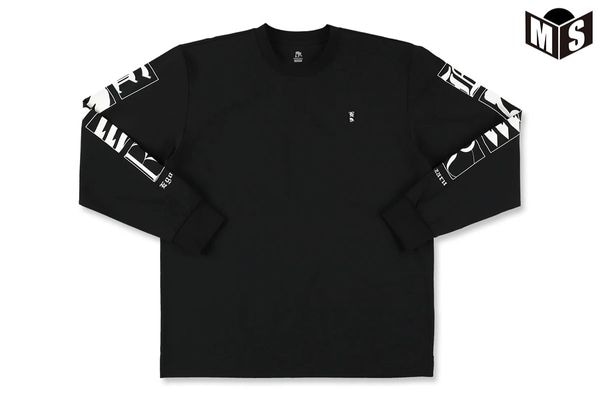 マルチカラーオーバーサイズドロングスリーブTシャツ(EZBH) エゴザル