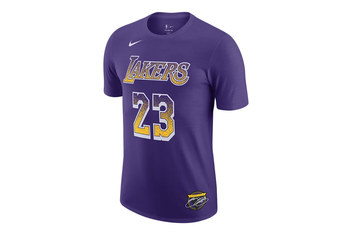 レブロン・ジェームズ ロサンゼルス・レイカーズ セレクト シリーズNBATシャツ ナイキ 【HQ1318-504】 バスケ tシャツ 半袖 2025/7/18