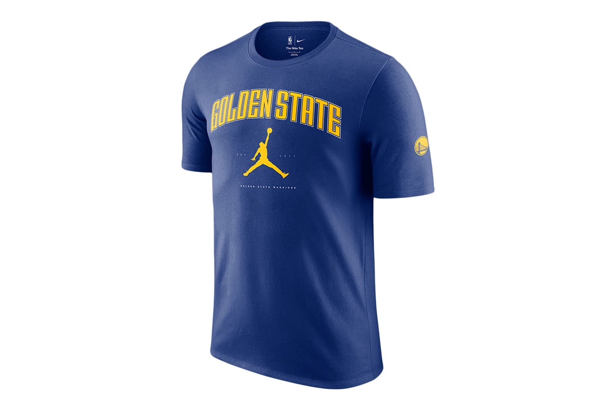 ゴールデンステート・ウォリアーズ エッセンシャルNBATシャツ ジョーダン 【HQ1233-495】 バスケ tシャツ 半袖 2025/7/18