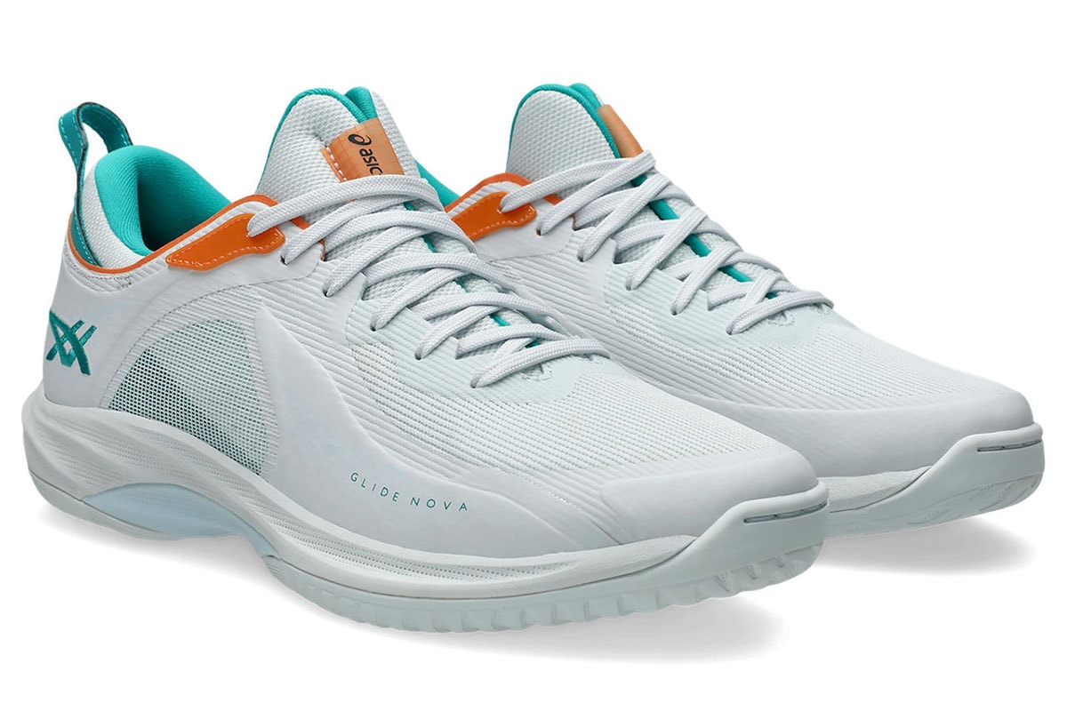 たくアシックス バスケットボールシューズ グレー/オレンジ　グライドノヴァ 2月12日(木)店頭発売☆予約受付中／ スタンダード（レギュラー）ラスト