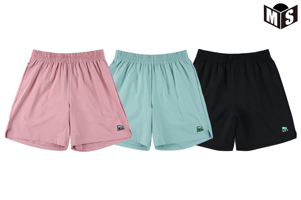 [ひざ上丈] ポリゴンワッペン カットオフショートパンツ エゴザル 【EZSS26UHP008】 バスケ バスパン 短パン 練習