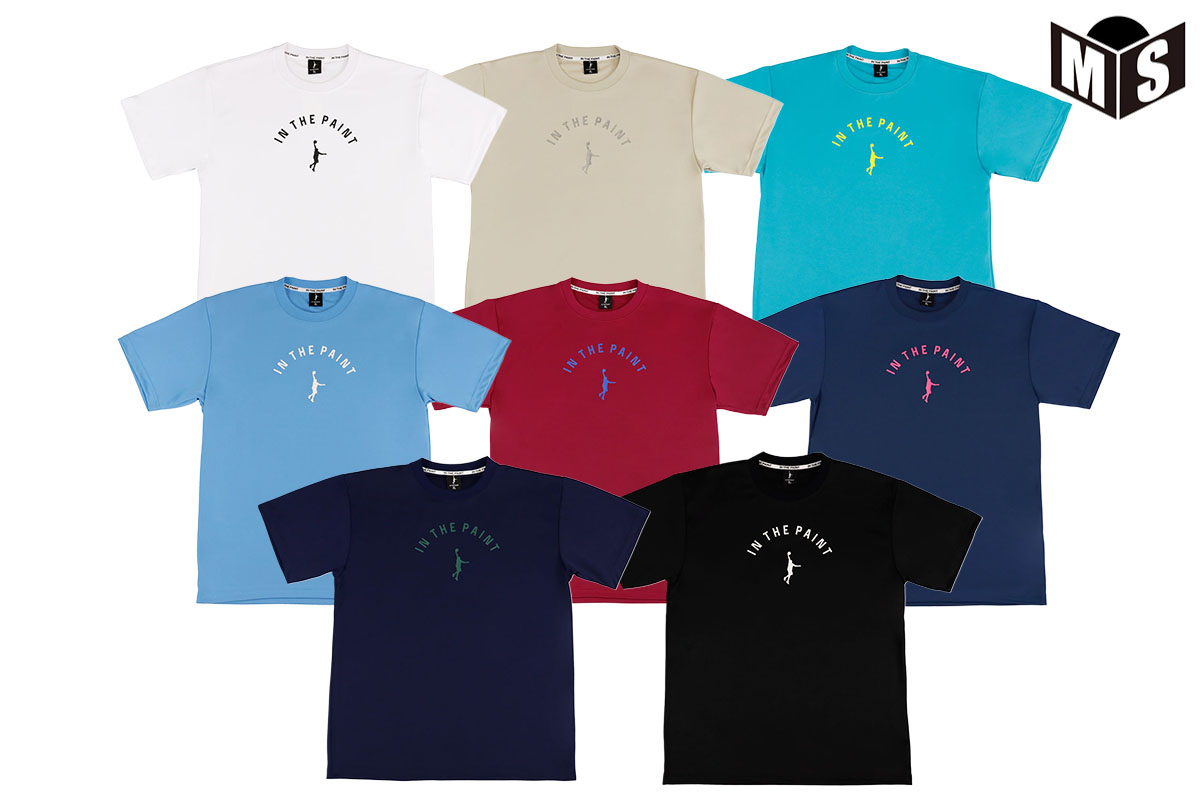 アッパーアーチロゴ Tシャツ インザペイント 【ITP26002】 バスケ tシャツ 半袖