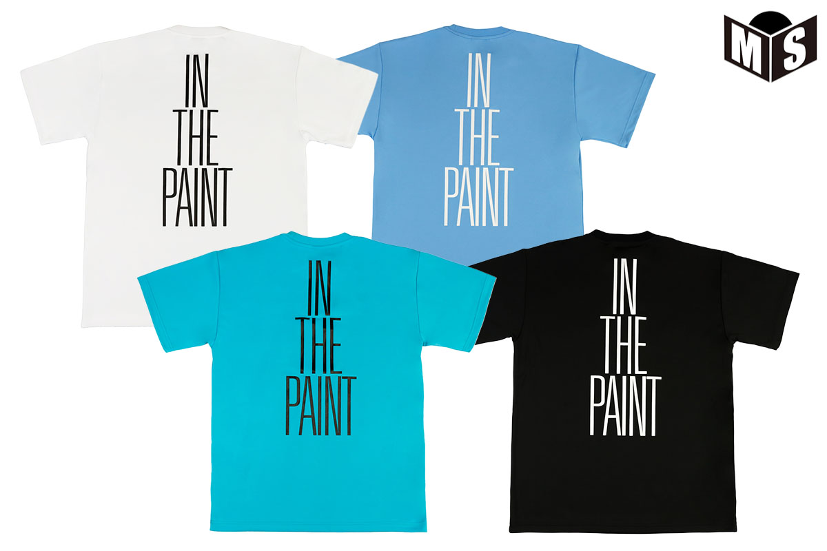 スリーロウズTシャツ インザペイント 【ITP26005】 バスケ tシャツ 半袖