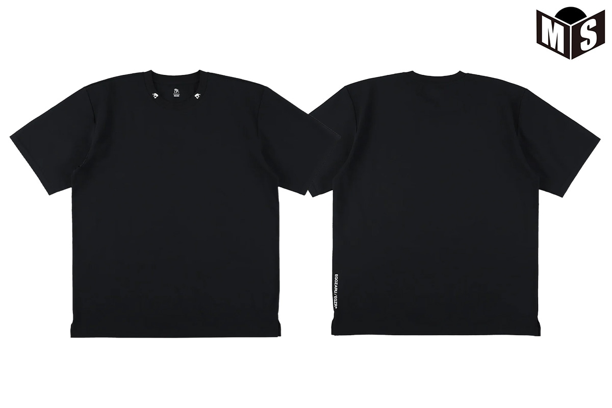 BIGシルエット ネックポイント Tシャツ エゴザル 【EZSS26UST032】 バスケ tシャツ 半袖 