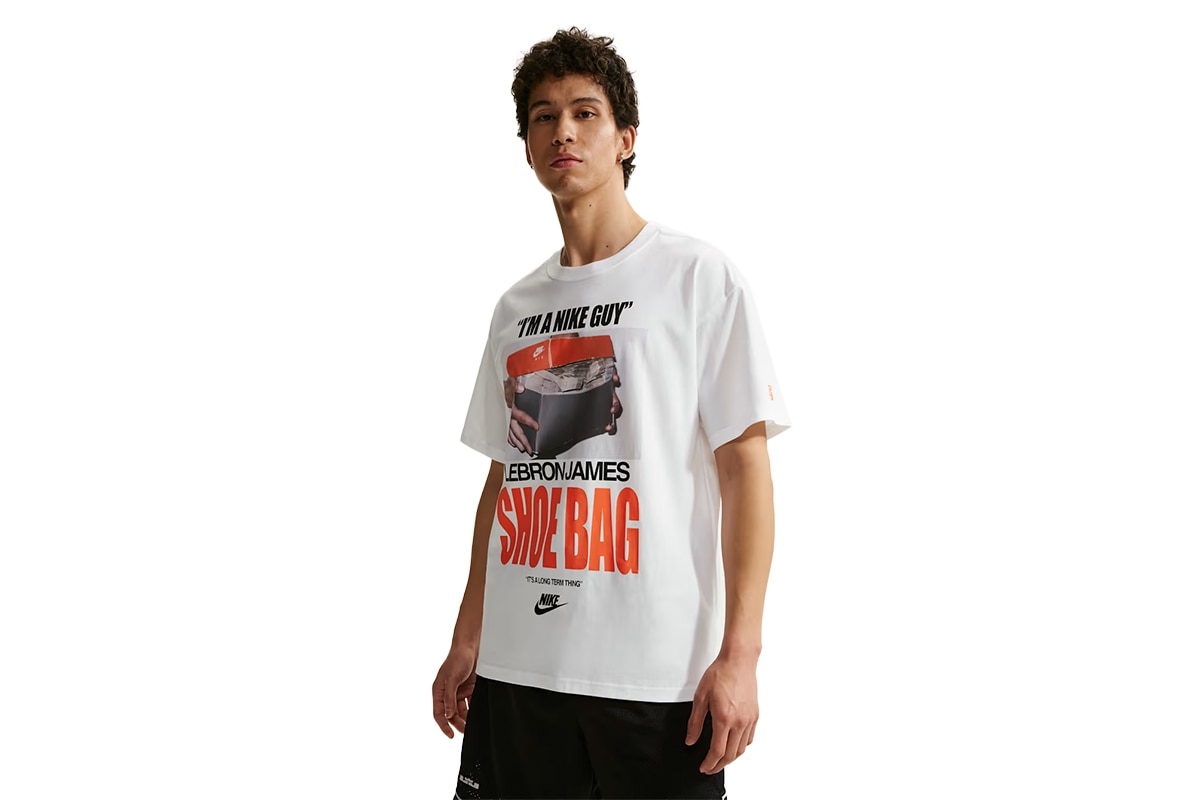 レブロン Shoe Bag Tシャツ ナイキ 【IH8574-100】 バスケ 半袖 tシャツ 2026/4/2