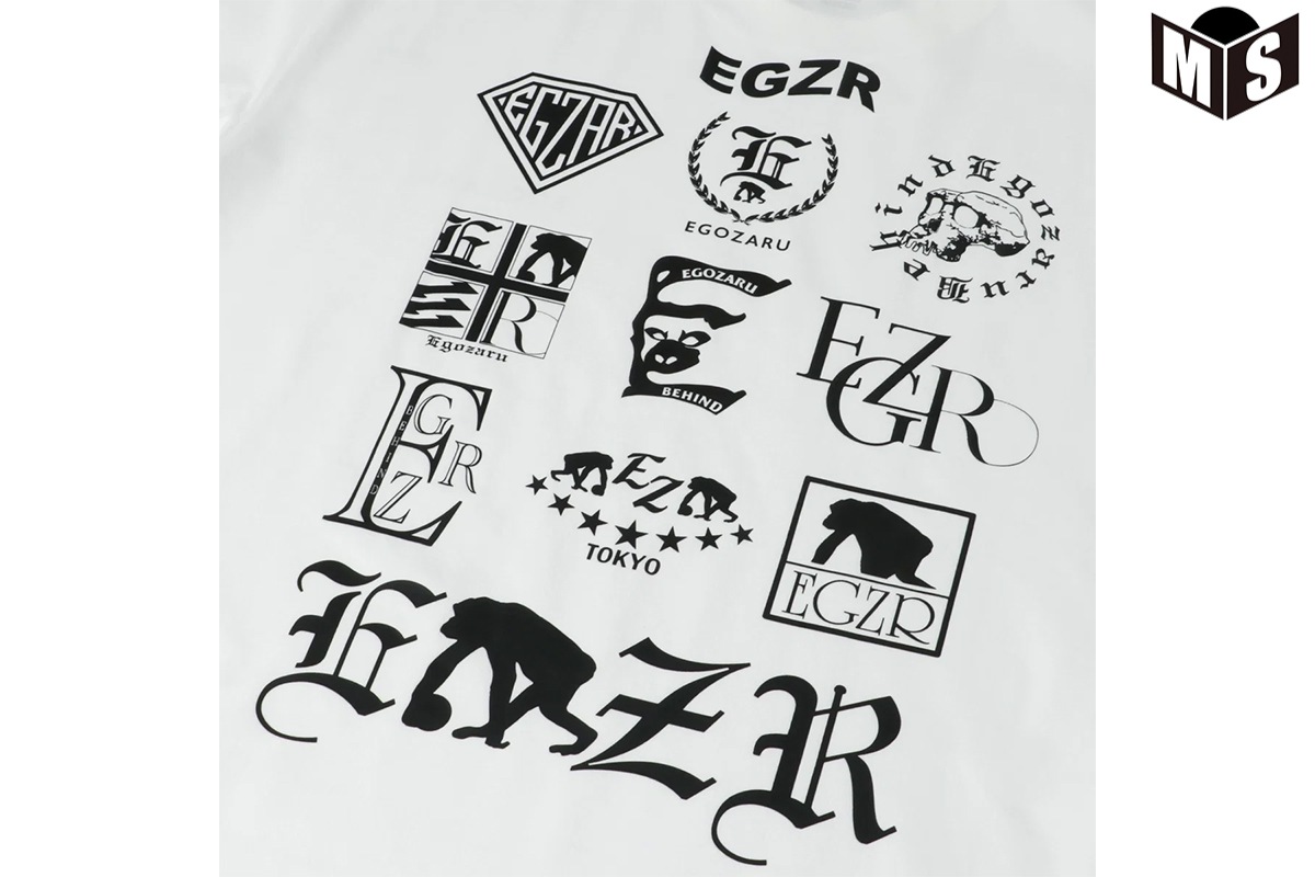 マルチビハインド オーバーサイズド Tシャツ(EZBH) エゴザル 【EBSS26UST001】 