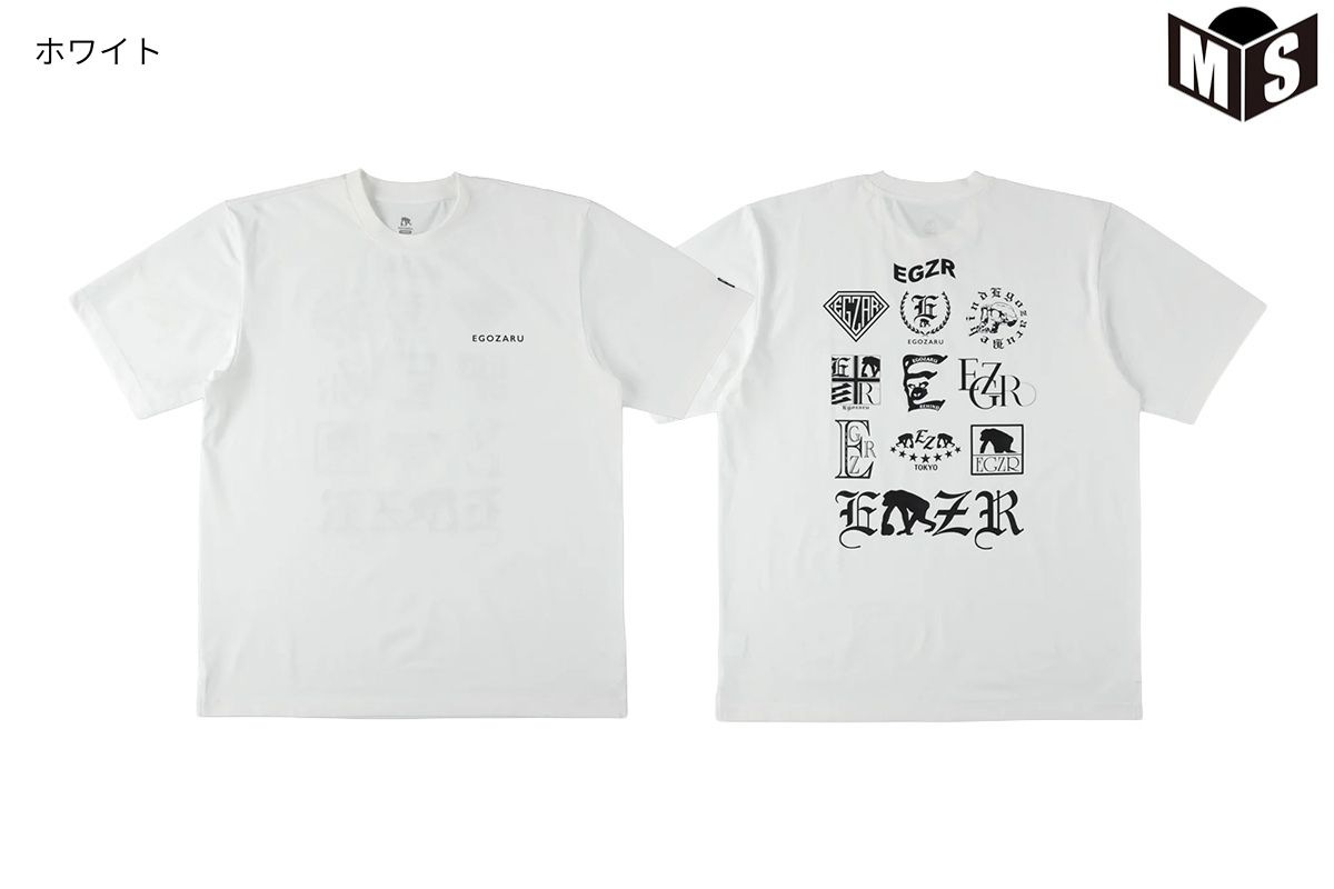 マルチビハインド オーバーサイズド Tシャツ(EZBH) エゴザル 【EBSS26UST001】 