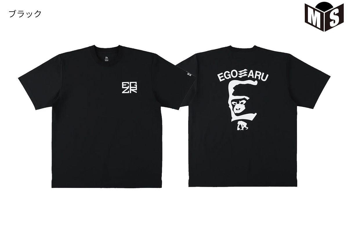 G-ZARUバック オーバーサイズド Tシャツ(EZBH)  エゴザル 【EBSS26UST005】
