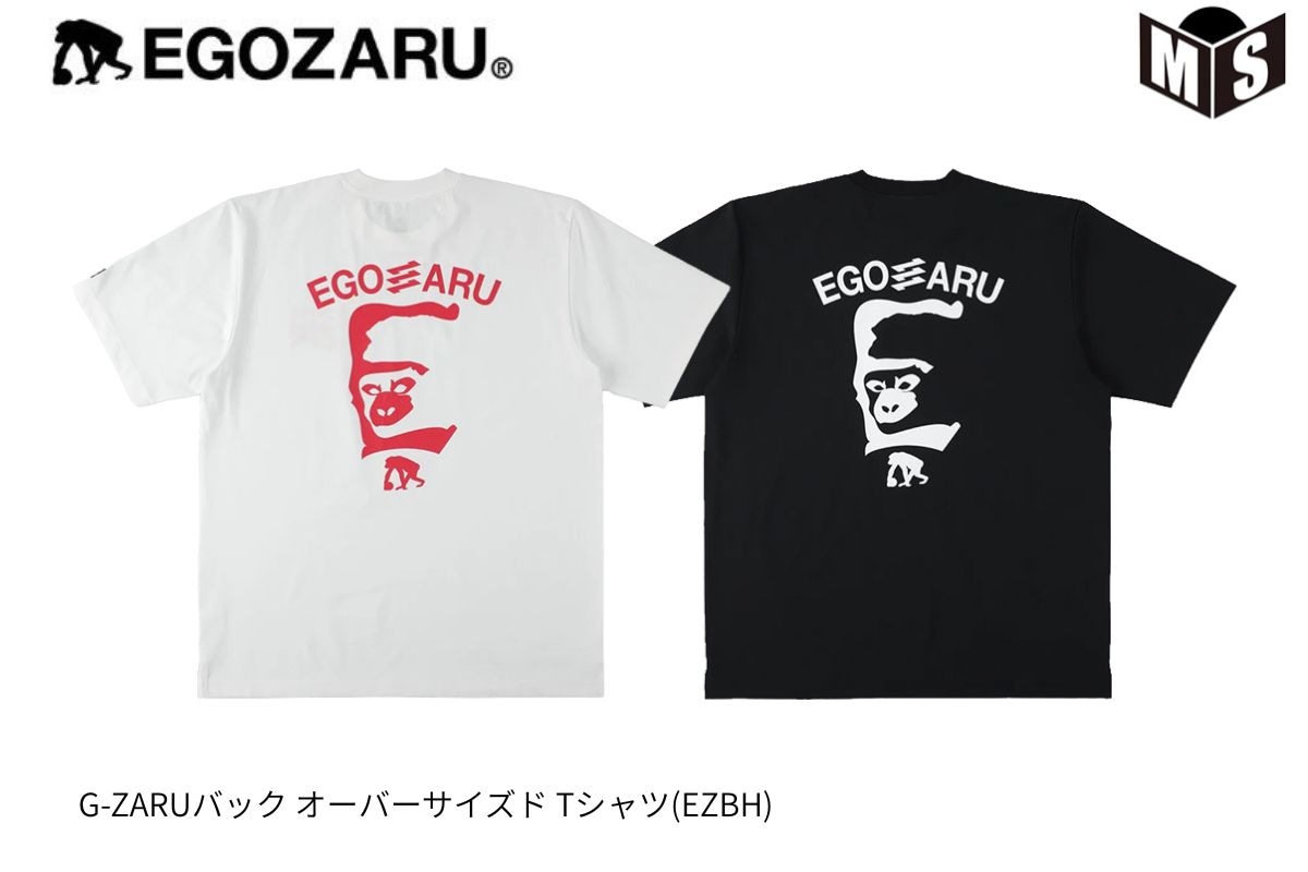 G-ZARUバック オーバーサイズド Tシャツ(EZBH) エゴザル