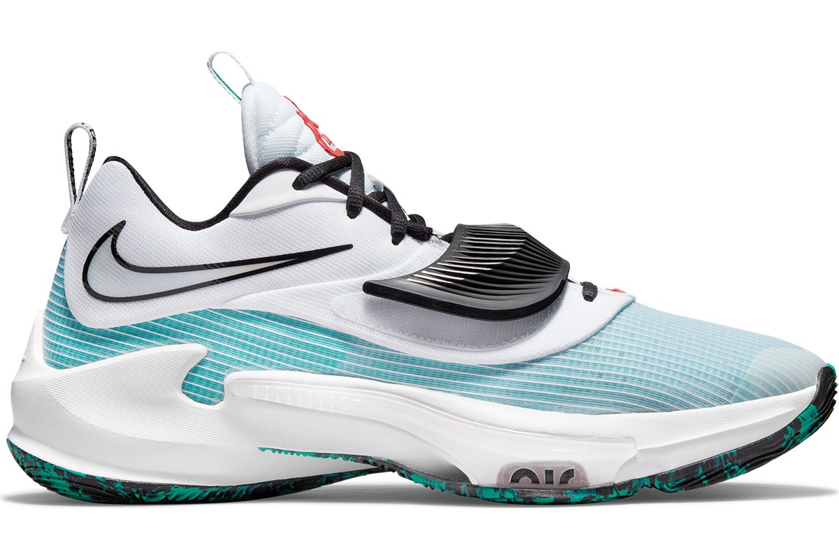 ナイキ Nike ズームフリーク3 Zoom Freak3 ホワイト ブラック クリアエメラルド トータルオレンジ Da0694 101 21 12 3 Shoes Nike ナイキ 公式 M Sports スポーツ用品のオンラインショップ