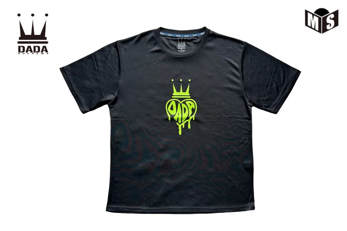 HEART PAINT LOGO Tシャツ ダダ 【DAL26S002】 バスケ tシャツ 半袖