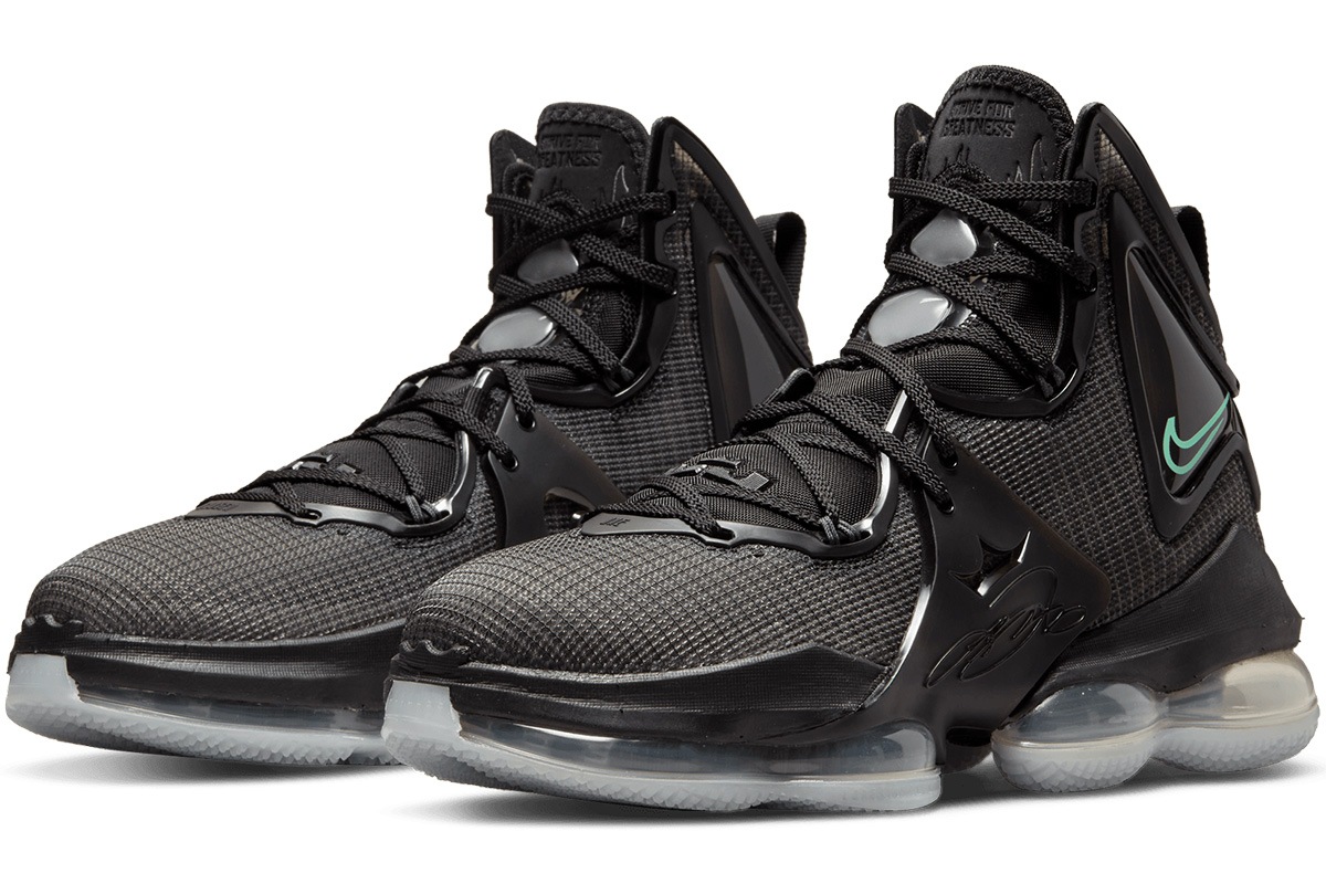 ナイキ NIKE レブロン19 LEBRON XIX (BLACK/GREEN GLOW-ANTHRACITE でお得に通販 NIKE レブロン スニーカー