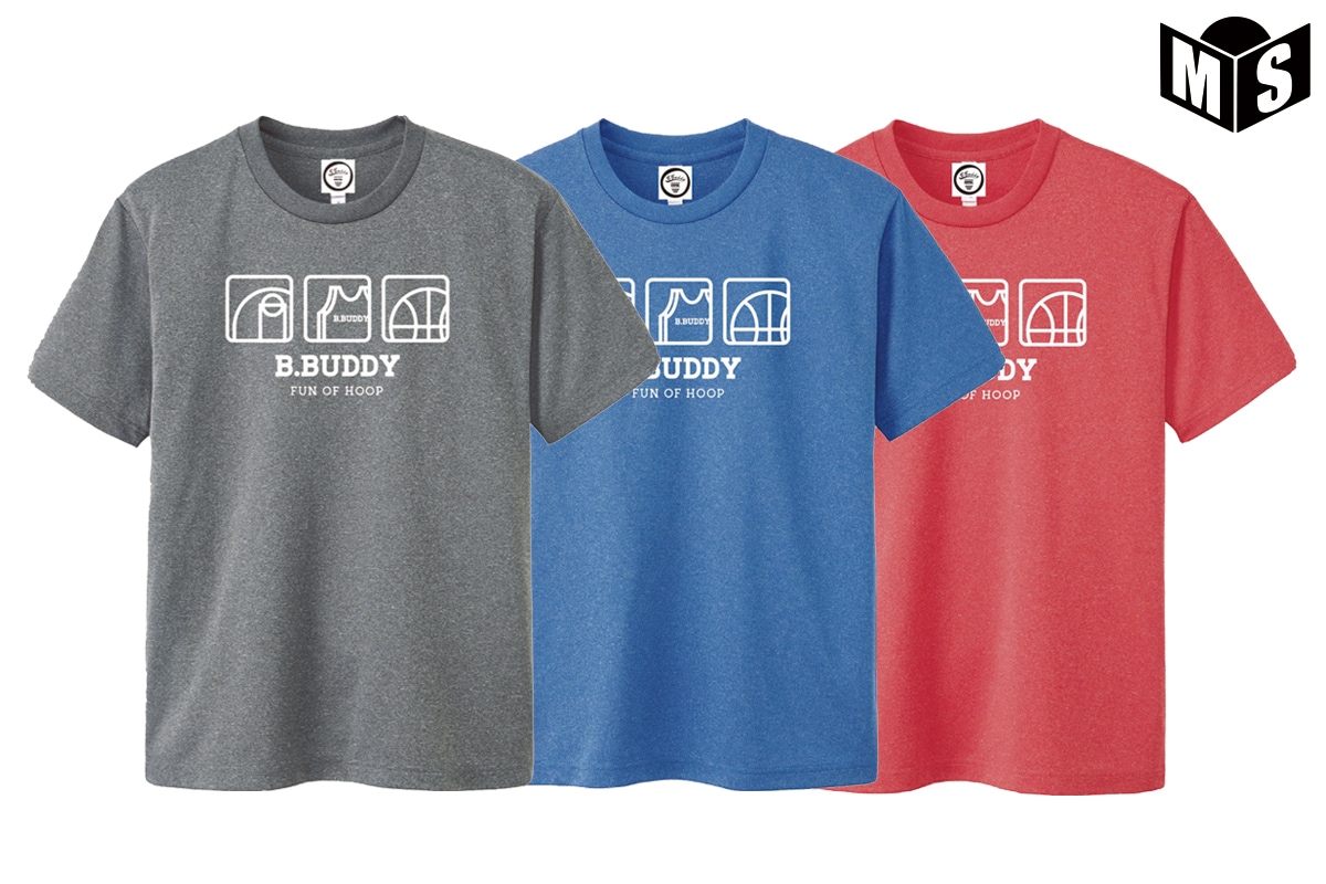 ICON Tシャツ ビー.バディ B.BUDDY 【ST24】 バスケ tシャツ 半袖