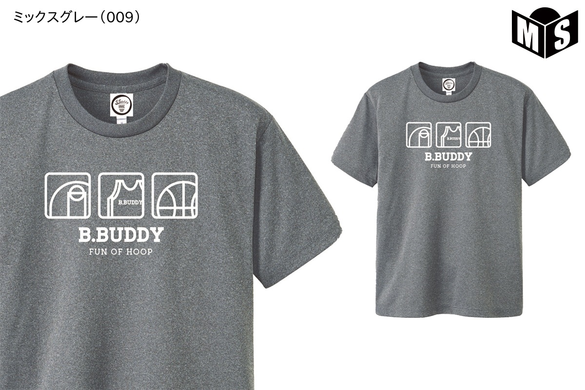 ICON Tシャツ ビー.バディ B.BUDDY 【ST24】 バスケ tシャツ 半袖