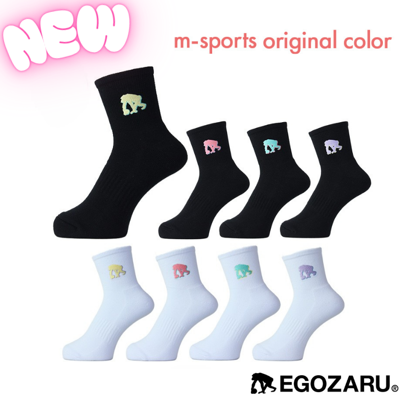 ＼NEW☆9月2日入荷／ ベイクドキャラクター ソックス エゴザル【EZAL99USC001MS】