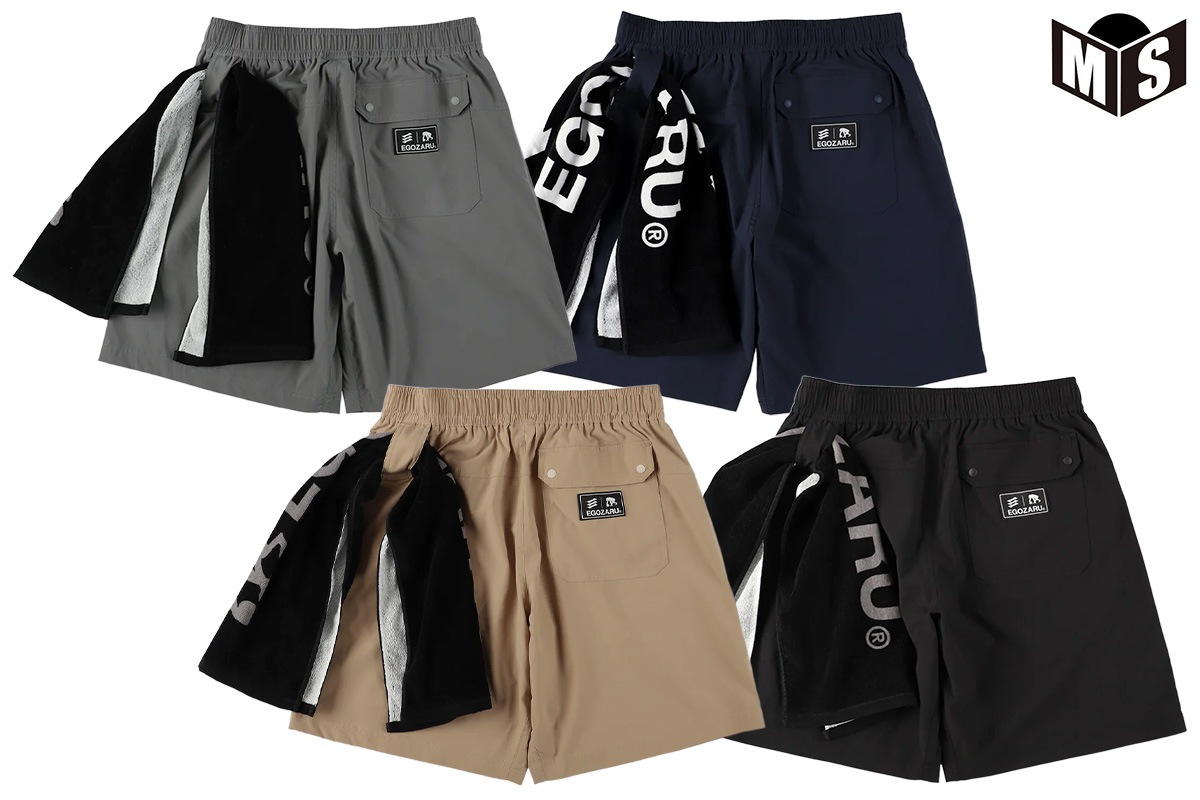 ユーティリティ アウトコートパンツ エゴザル 【EZSS25UHP016】 バスケ 短パン 移動着 監督 コーチ