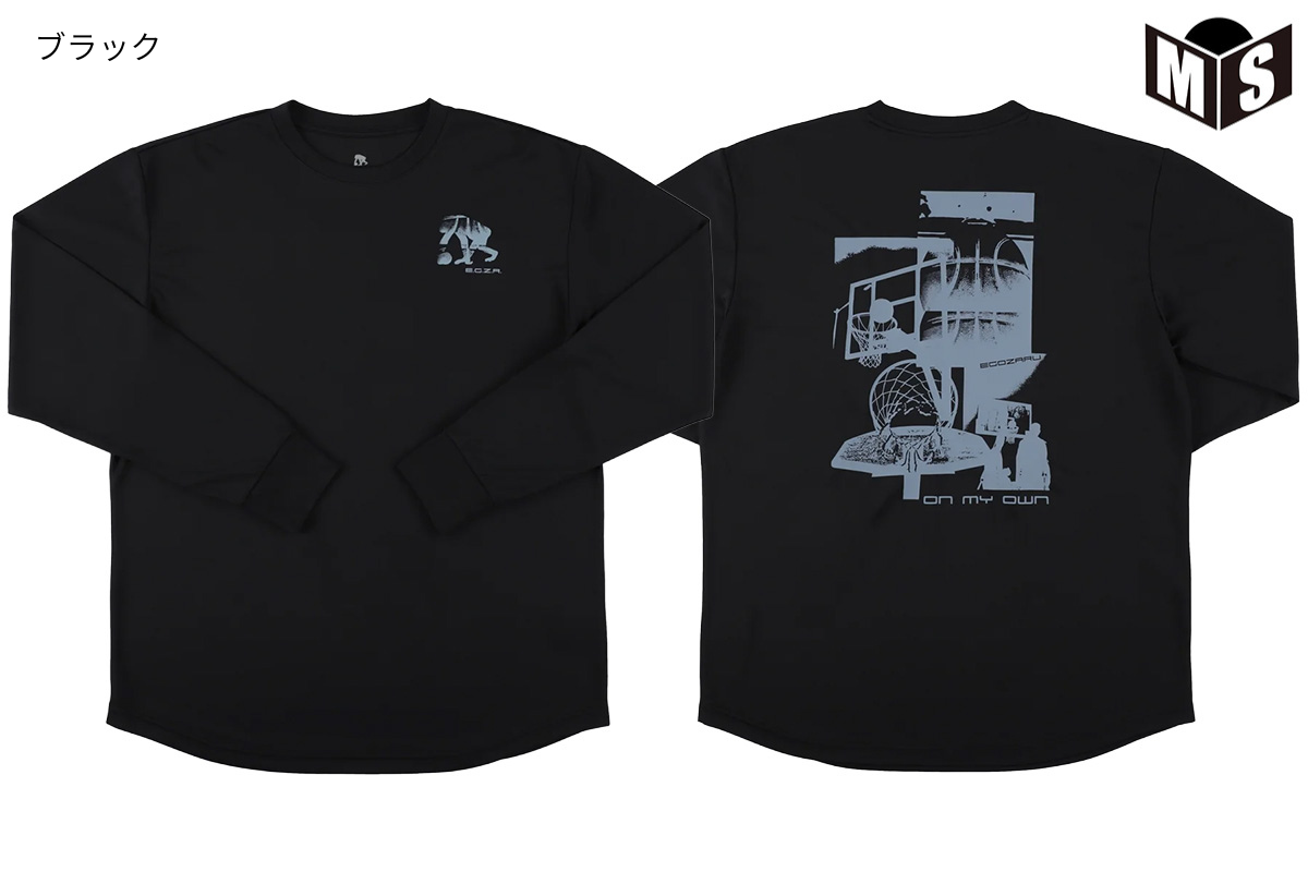 デイインデイアウト バックプリント ロングスリーブTシャツ エゴザル