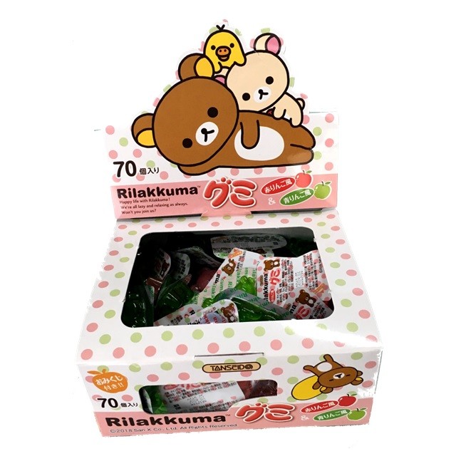リラックマ グミ 70個入り 丹生堂 おみくじ付 | 駄菓子くじ | みぞた リラックマ グミ 70個入り 丹生堂 おみくじ付 | 駄菓子くじ | みぞた