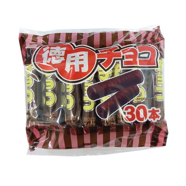 徳用チョコ棒 30本 リスカ うまい棒チョコの類似品【夏季クール便