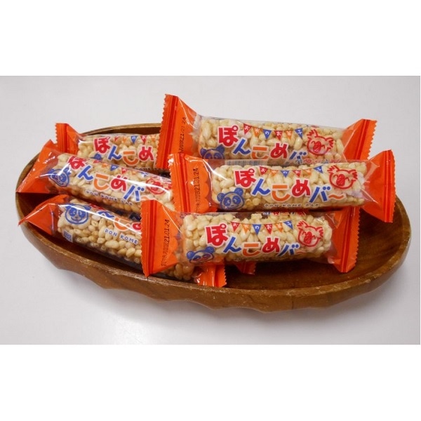 家田製菓 ぽんこめバー 30本入り×5袋（150本） | 駄菓子,スナック菓子