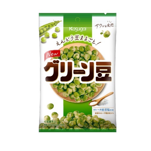 グリーン豆 90g×12袋 【春日井製菓】 えんどう豆スナック | ナッツ