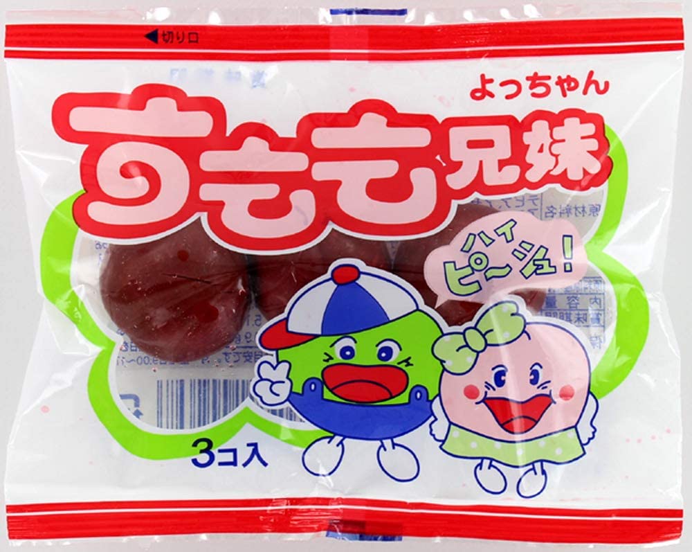 すもも兄妹 3個入り×20袋 駄菓子【よっちゃんいか】 | 駄菓子ちんみ