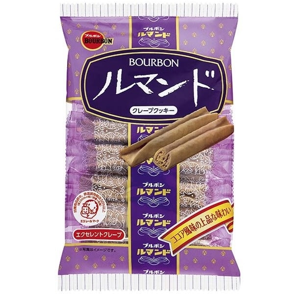 ルマンド 12本入り ココア風味のうす焼きクッキー 夏季クール便配送