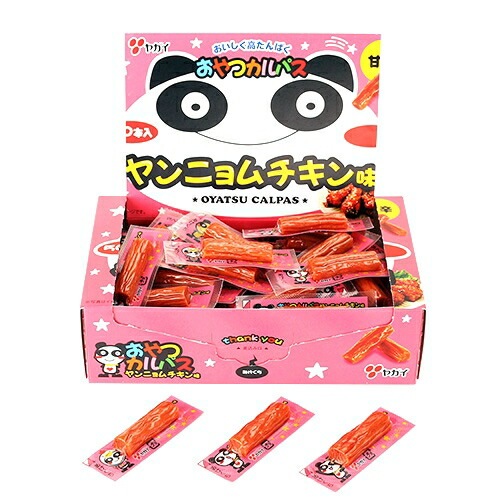 ヤガイ 箱売り専用 おやつカルパス ヤンニョムチキン味 40個入