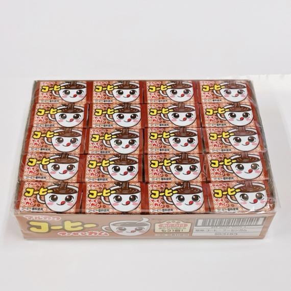 丸川製菓 コーヒーフーセンガム 55個入×1BOX | 駄菓子,ガム | みぞた