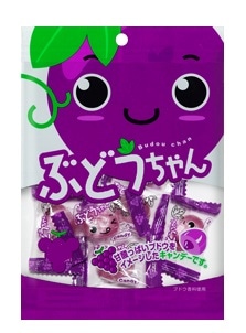 ぶどうちゃん 川口製菓 ぶどうちゃん 46g×1袋 | お菓子,あめ・キャンディー,袋