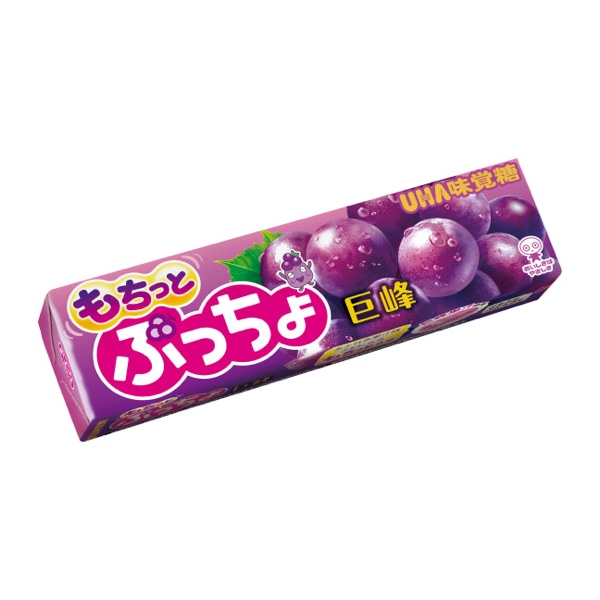 UHA味覚糖 ぷっちょスティック とろけるグレープ 10本入 ×5BOX | お