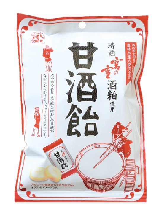 松屋製菓 宮の雪 甘酒ソフトキャンディ 90g×10袋 | お菓子,あめ