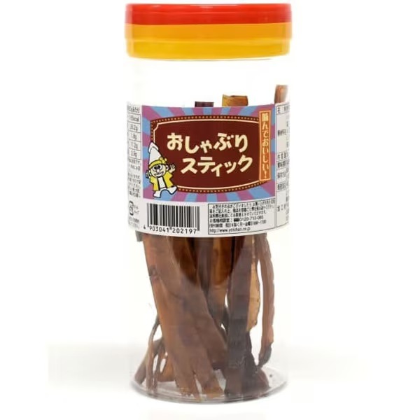 よっちゃん食品 おしゃぶりスティック ポット 50g × 12ポット | 駄菓子