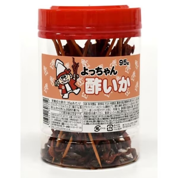 よっちゃん食品 よっちゃん酢いか 95g×1ポット | 駄菓子,イカ・珍味