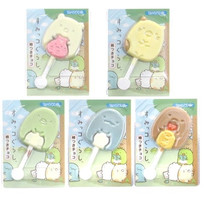 丹生堂 すみっコぐらし 棒つきチョコ 24個入りアソート 夏季クール便