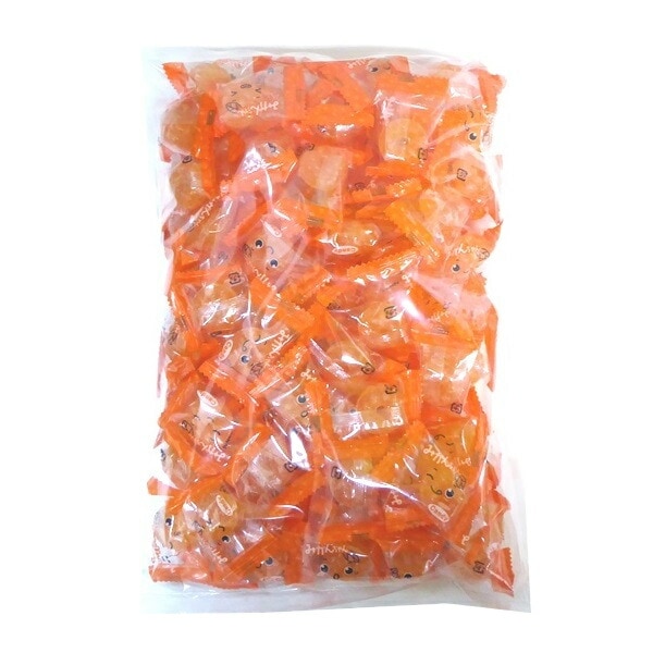 川口製菓 1kg みかんちゃん 約120粒前後入×1袋 | お菓子,あめ