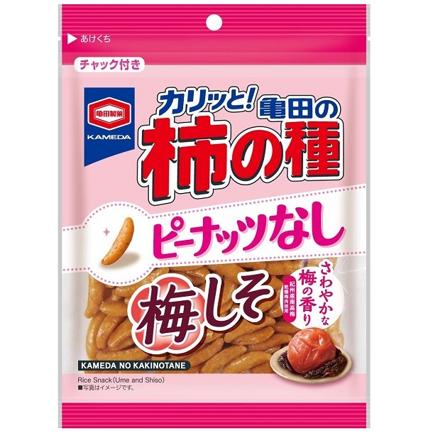 亀田製菓 亀田の柿の種100% 梅しそ 91g×12袋 | お菓子,せんべい